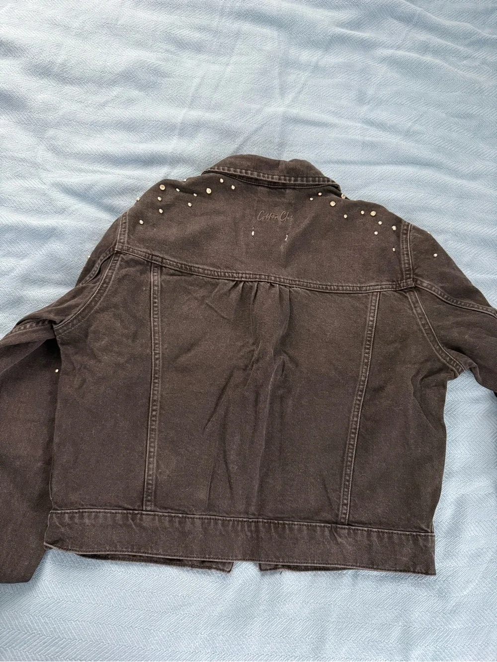 Cotton club black denim